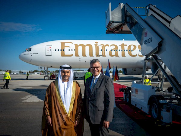 Scheich Mohammed bin Zayed Al Nahyan in Bayern