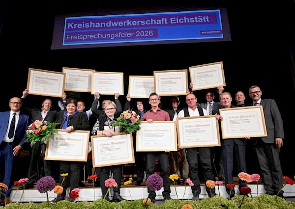 Freisprechungsfeier der Kreishandwerkerschaft Eichstätt