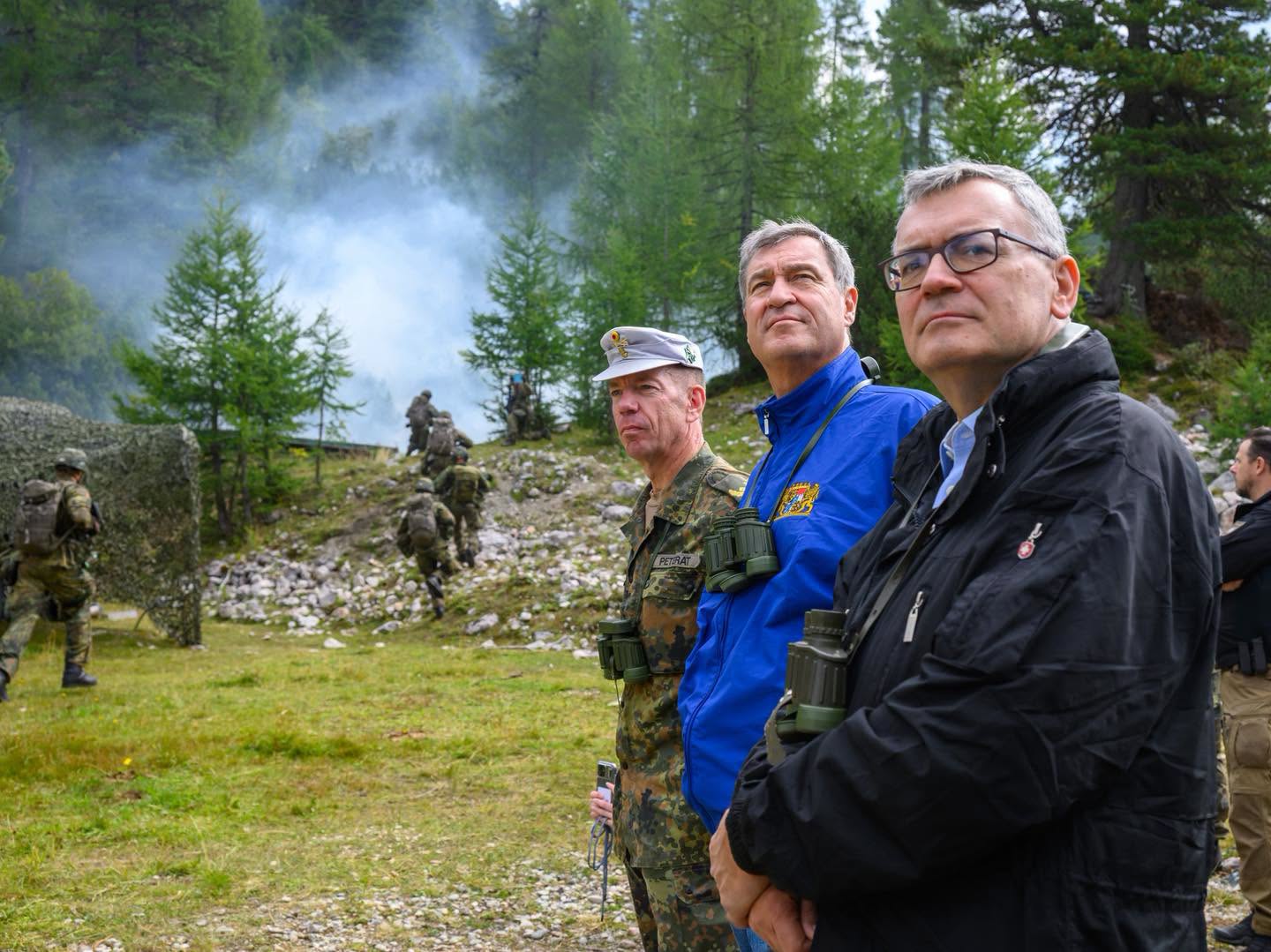 Ausbildungsübung der Gebirgsjägerbrigade 23