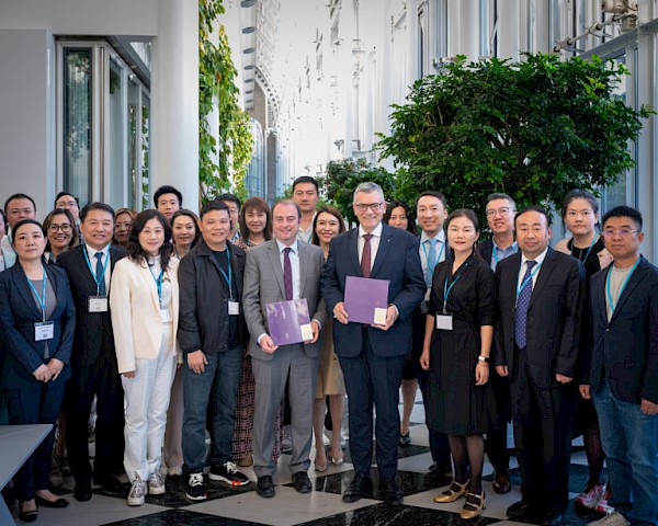 Gespräch mit Delegation der Tsinghua-Universität