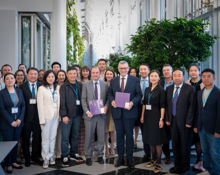 Gespräch mit Delegation der Tsinghua-Universität