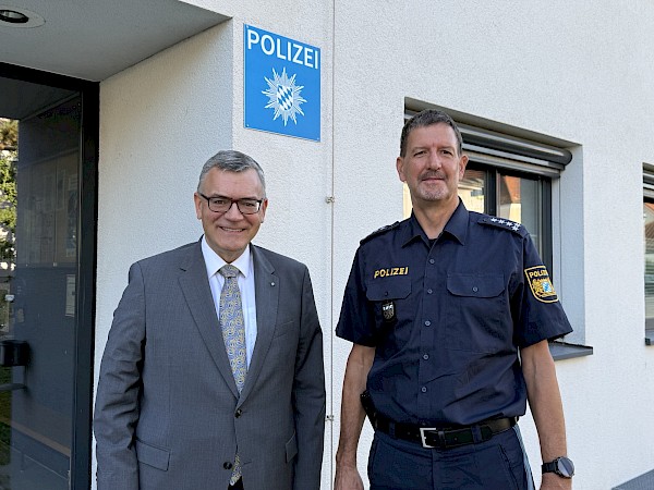 Gespräch mit EPHK Dieter Weidner von der Polizeiinspektion Moosburg