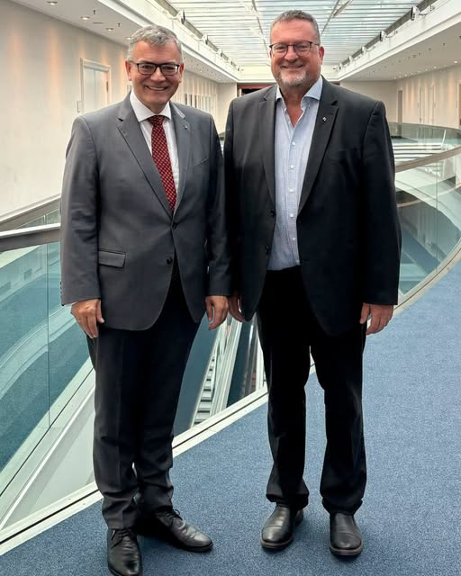 Austausch mit Oberkirchenrat Stefan Blumtritt, Evangelisch-Lutherische Kirche in Bayern