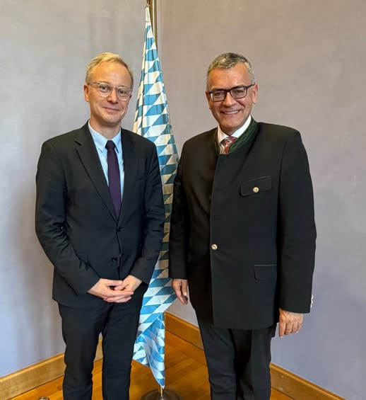Austausch mit Conrad Häßler, PSK-Botschafter Deutschlands in Brüssel